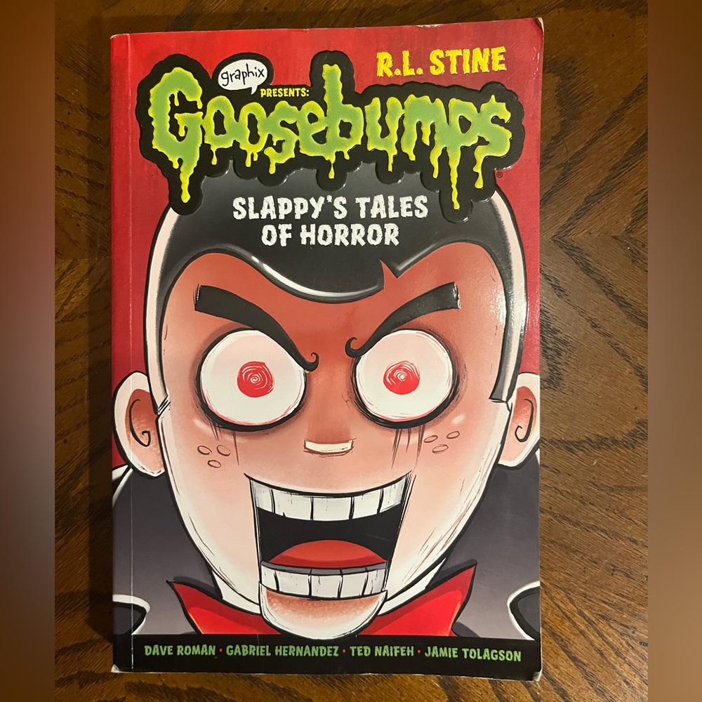 Goosebumps book | graphic novel | Slappy’s Tales of Horror